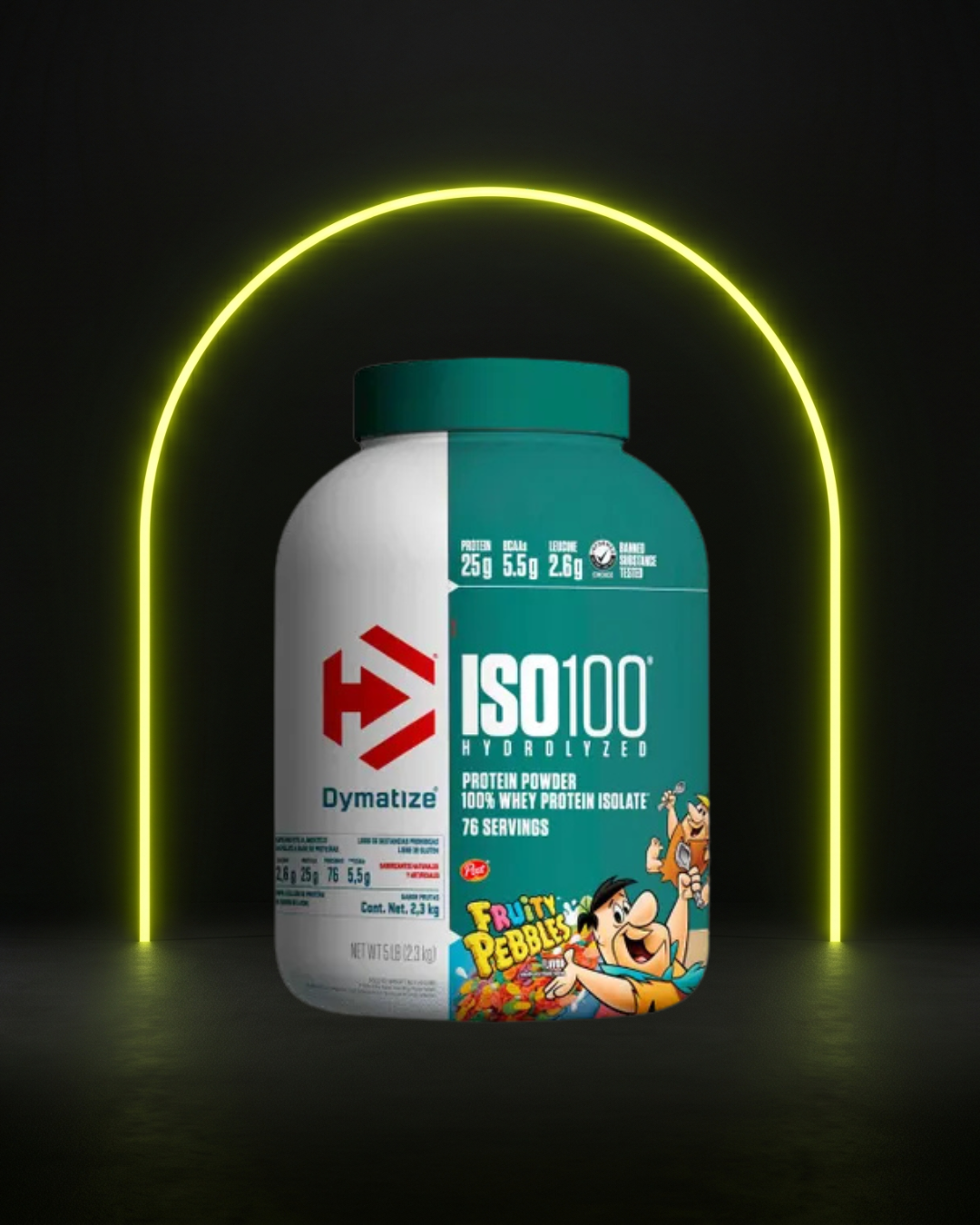ISO 100 Proteína Aislada Suero de Leche Dymatize Fruity Pebbles