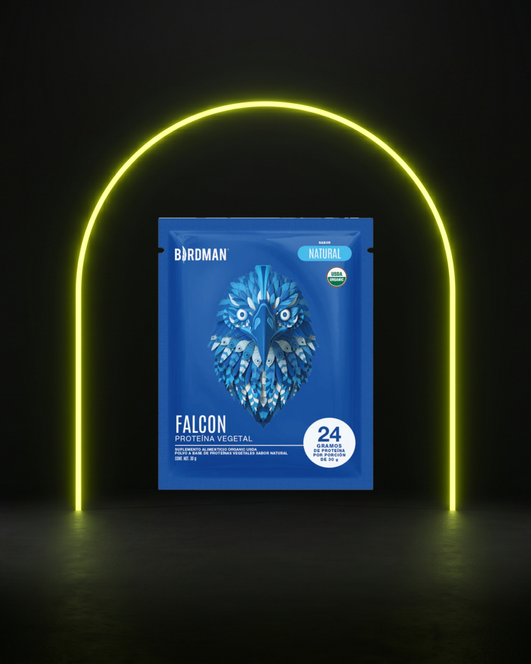 Falcon Protein: Proteína Vegana Orgánica en Polvo - Sampler