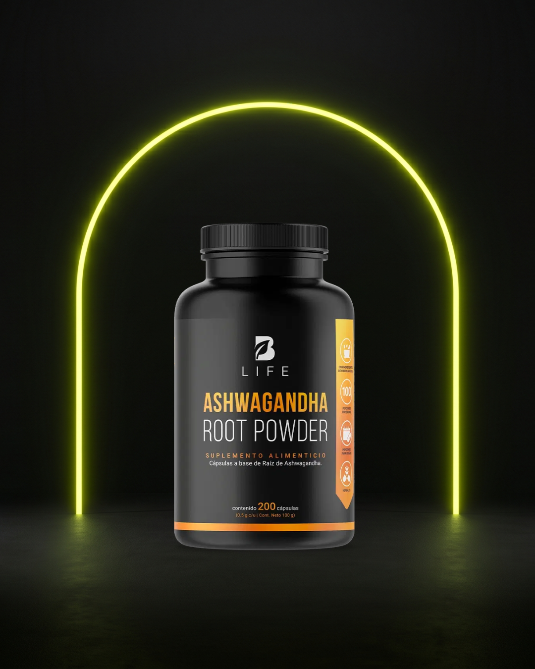 Ashwagandha - 200 Caps.