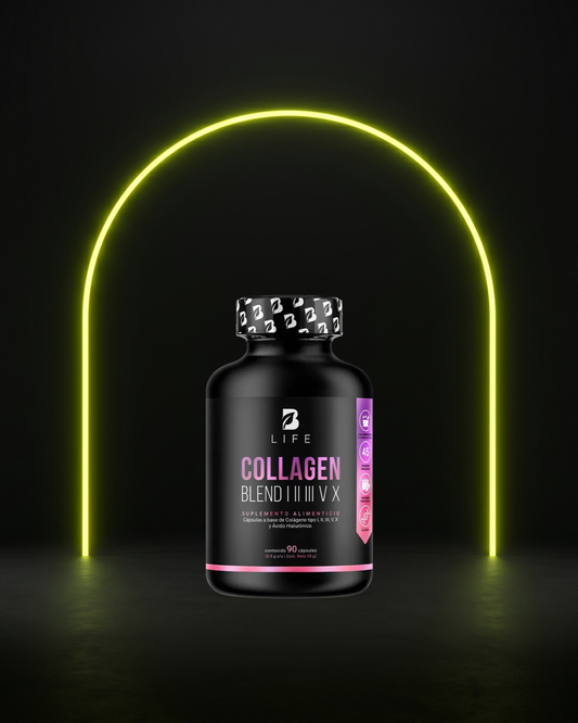 Mezcla de colágenos - Tipo I,II,III,V y X - con Vitamina C