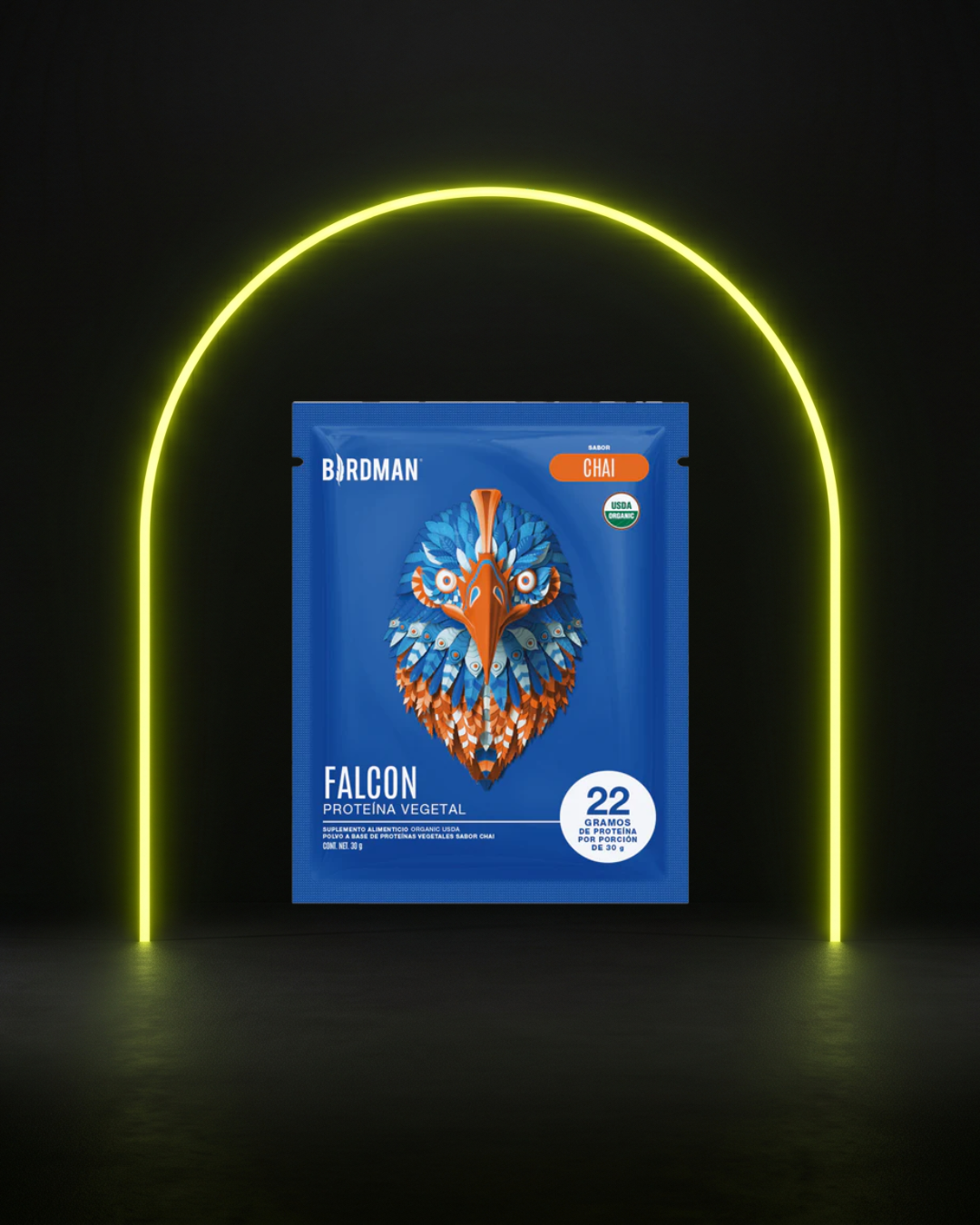 Falcon Protein: Proteína Vegana Orgánica en Polvo - Sampler