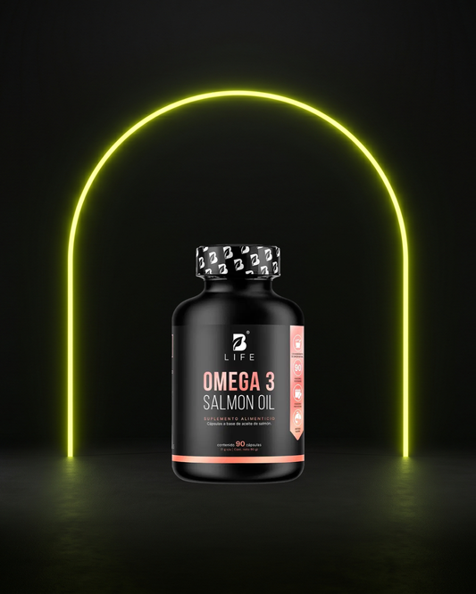Omega 3 Aceite Puro de Salmón - 1000 mg por porción