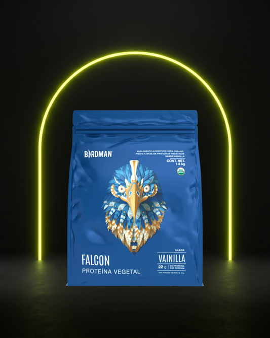 Falcon Protein: Proteína Vegana Orgánica en Polvo - 1.8 kg