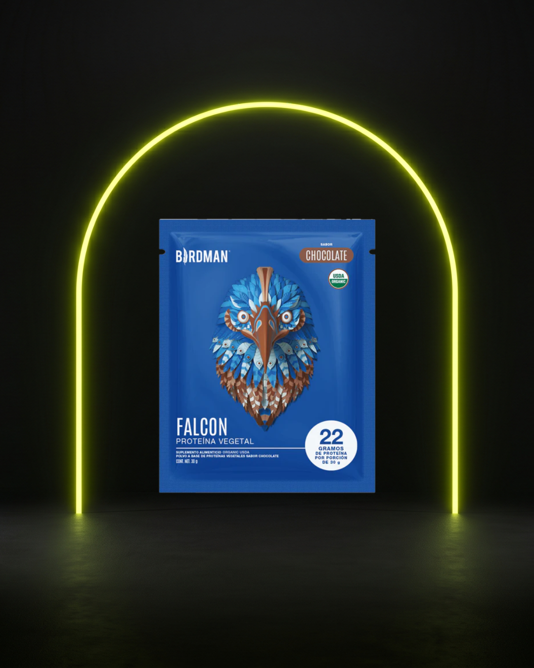 Falcon Protein: Proteína Vegana Orgánica en Polvo - Sampler