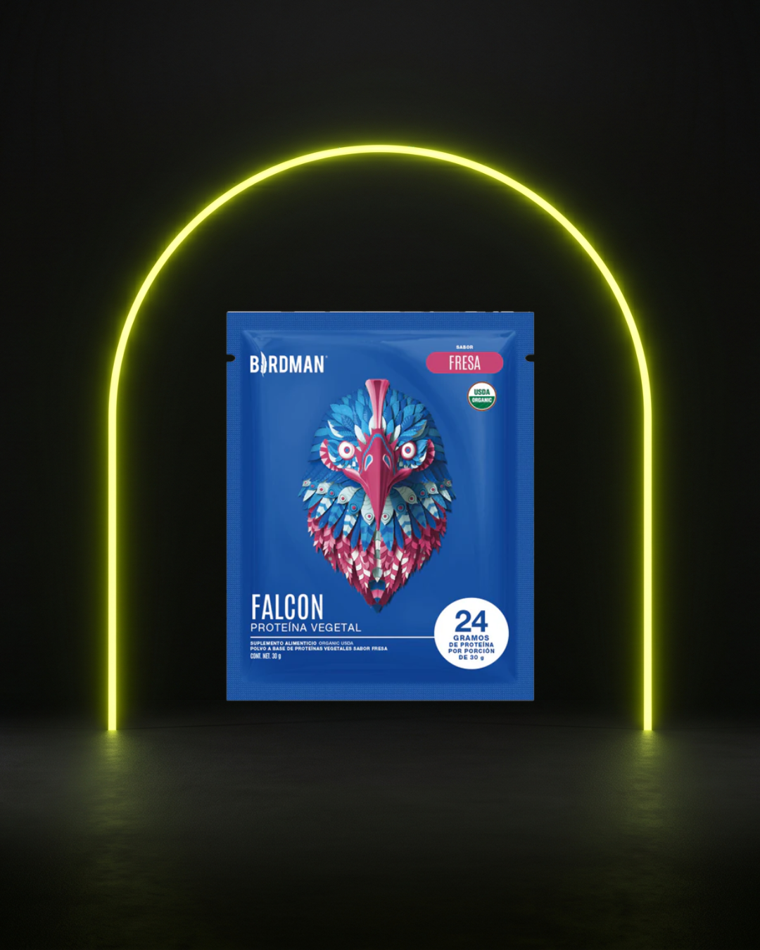 Falcon Protein: Proteína Vegana Orgánica en Polvo - Sampler
