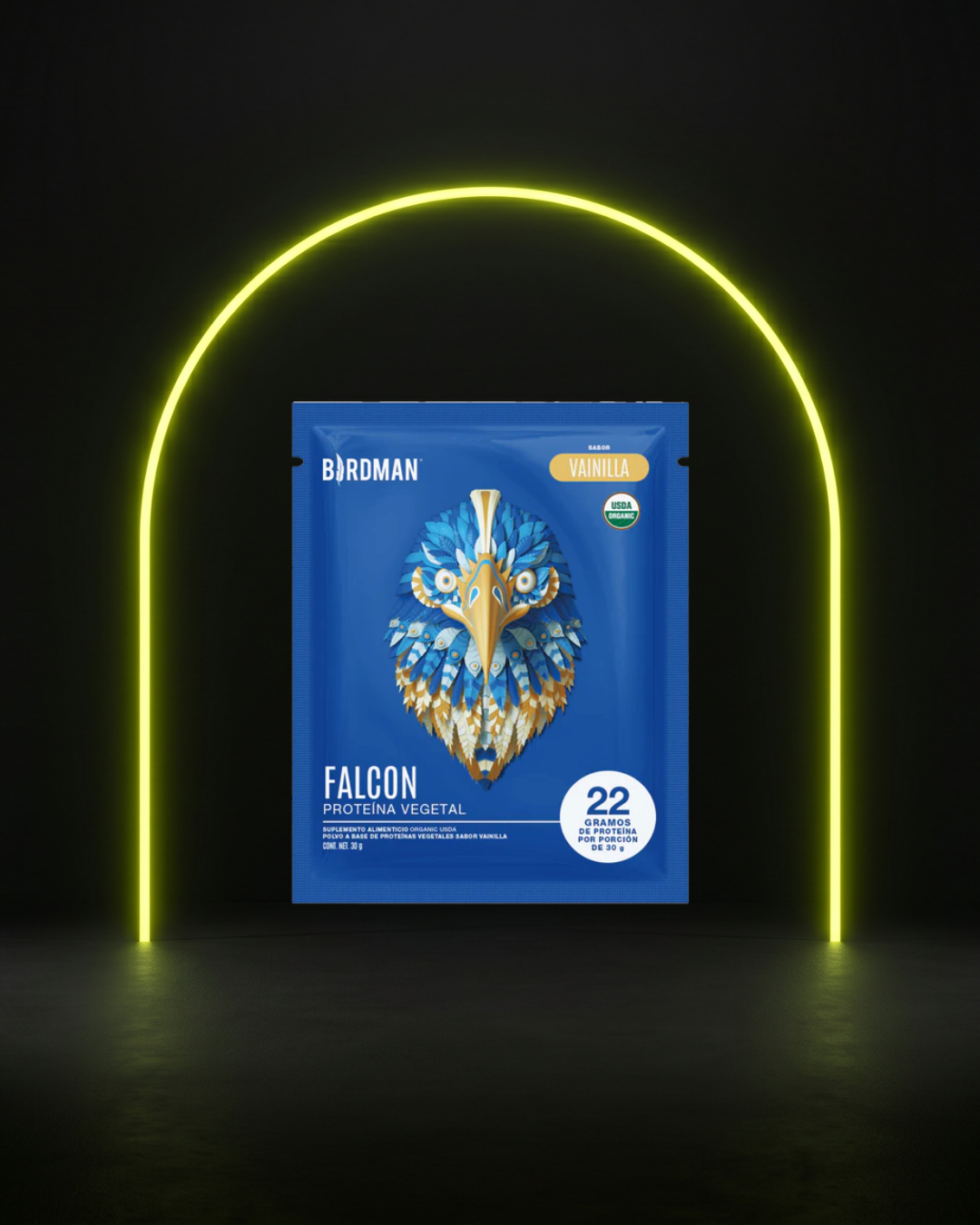 Falcon Protein: Proteína Vegana Orgánica en Polvo - Sampler