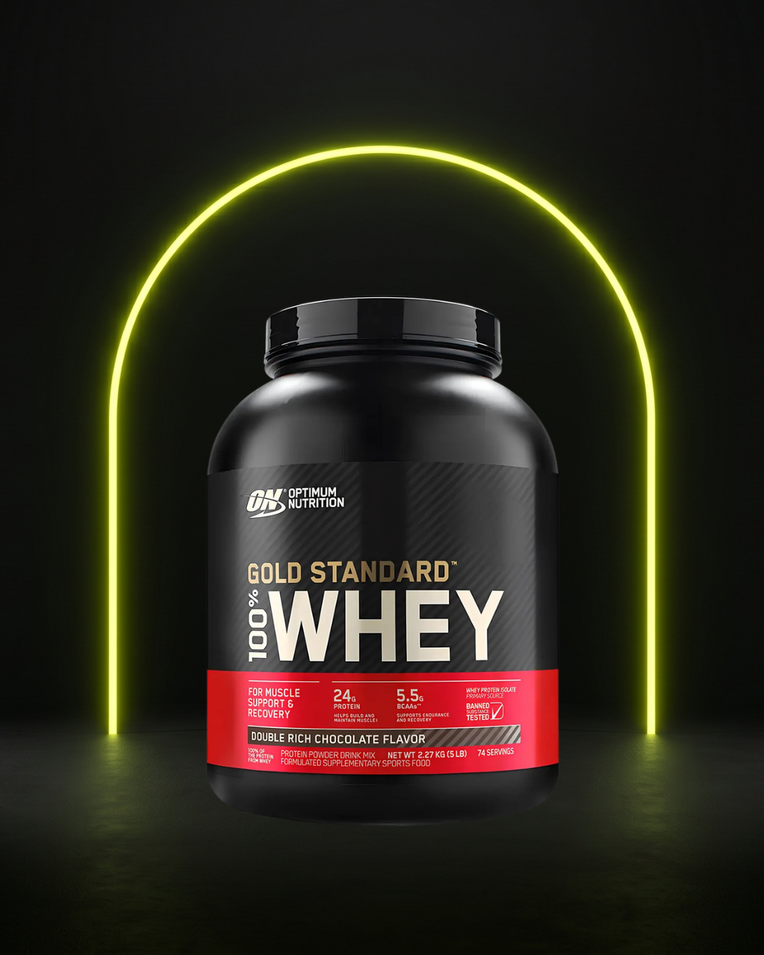 Gold Standard 100% Whey Proteína de suero de leche Optimum Nutrition - Doble Chocolate