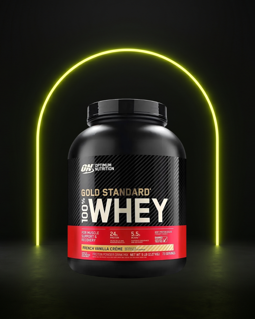 Gold Standard 100% Whey Proteína de suero de leche Optimum Nutrition - French Vanilla